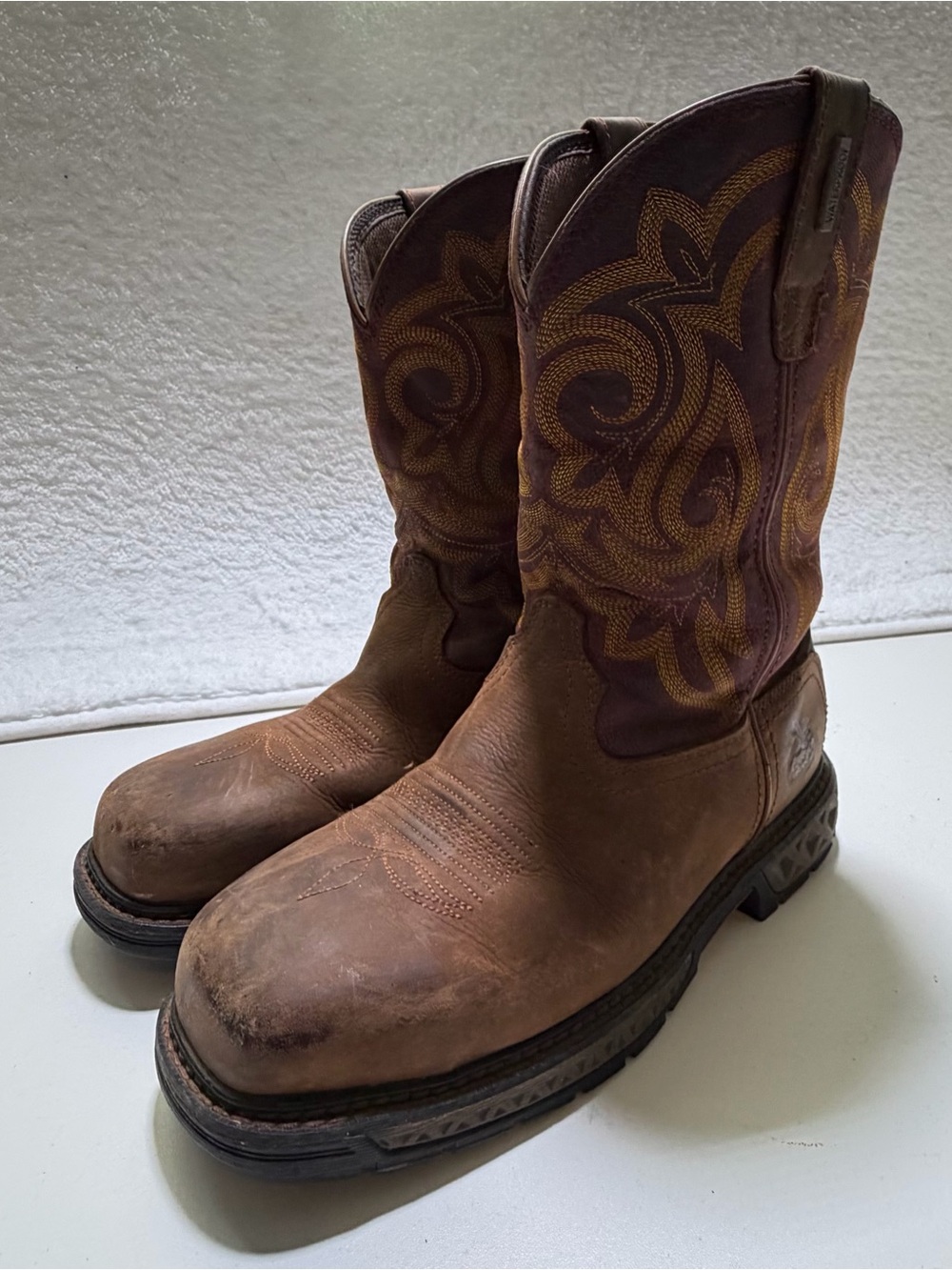Georgia Boot Carbo-Tec LT Steel Toe Waterproof Work Boots Women 6 M Brown